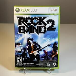 Rock Band 2‎ Xbox 360 Game - Good Condition Tested